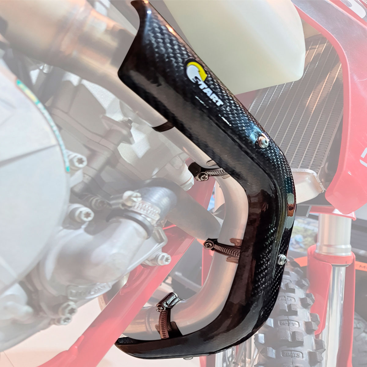 NICECNC Protège-pignon Bleu 4T Compatible with Husqvarna 250/350 FC 2016-2022,250/350 FE 2017-2023,350 FX 2017-2022,See Fitment
