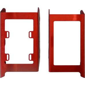 Protetor de Radiador Envolvente Start Beta RR 2T 250/300 20/23 + RR 4T 350/390/430/500 20/23 Vermelho