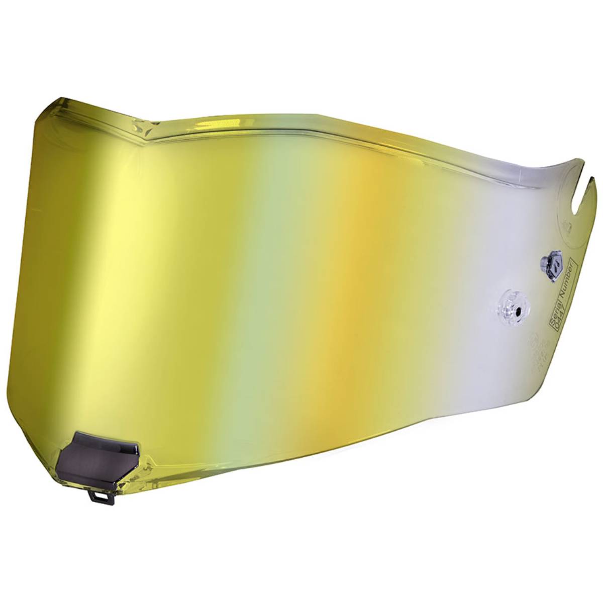 Visiera LS2 Iridium Silver Per Casco FF805 Thunder | Antigraffio, Pronta Per Pinlock E Tear-Off