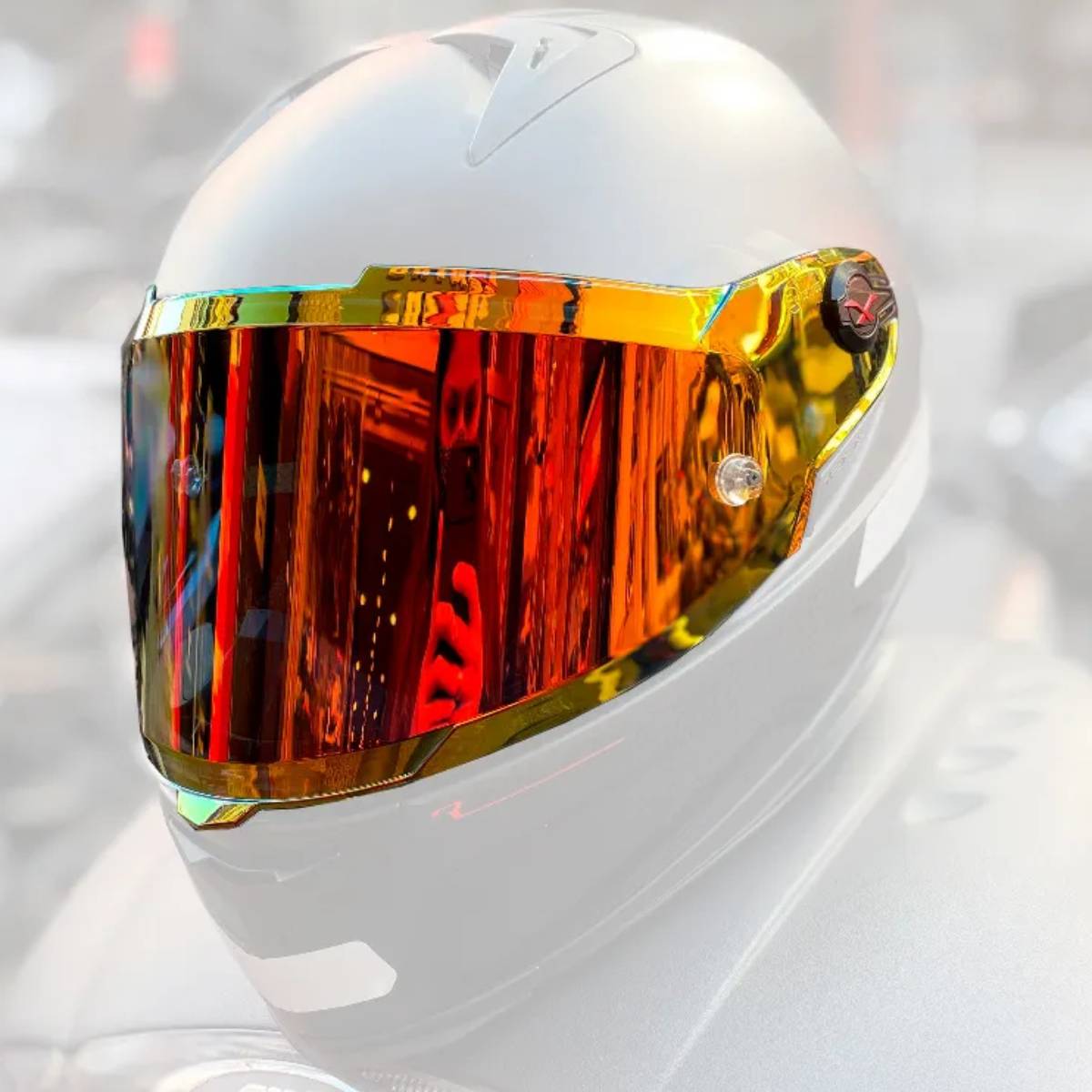 レインボー Viseira Nexx XR2 A/R Vermelha e Laranja Redline
