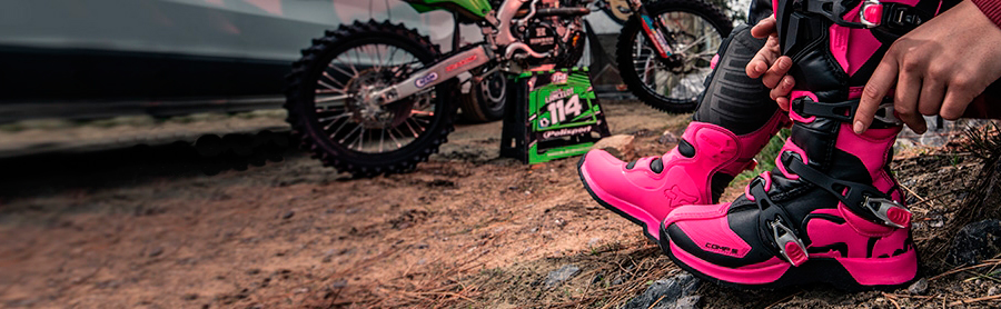 bota feminina motocross