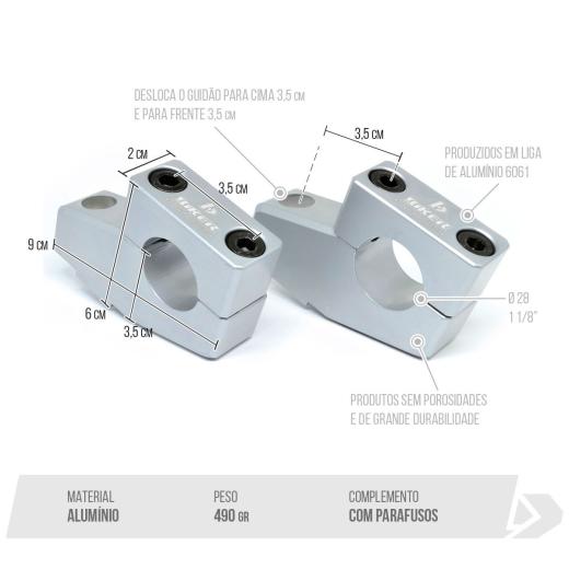 Adaptador Avançado Biker 28.5MM