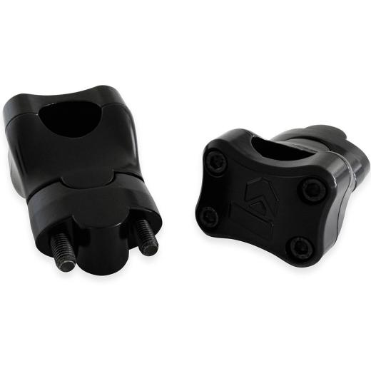 Adaptador de Guidão Biker Reforçado + Alongador Biker 28,5x55mm