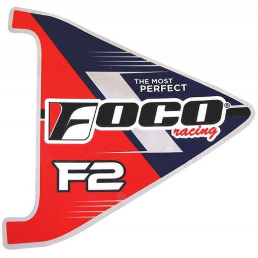 Adesivo de Ponteira Foco Racing F2