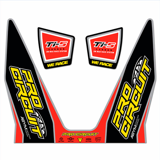 Adesivo para Escape Pro Circuit Ti-5
