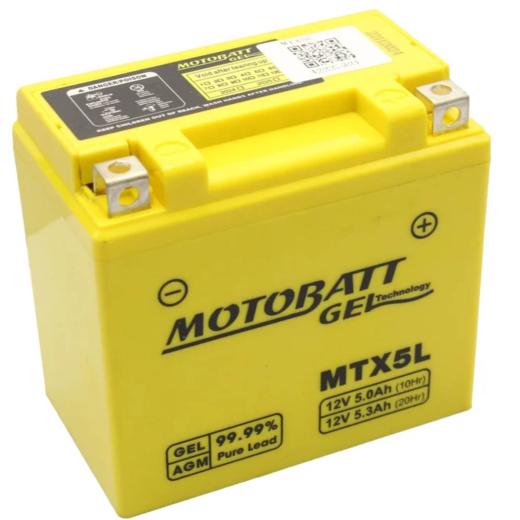 Bateria Motobatt Gel MTX5L