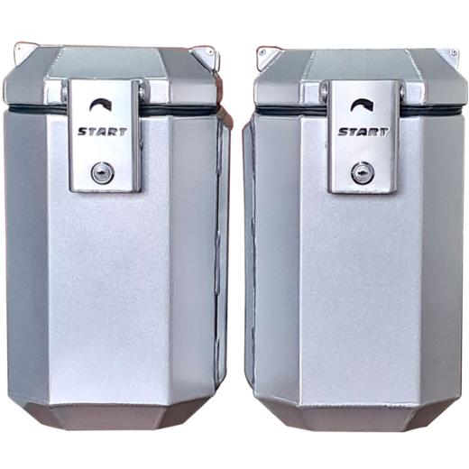 Baú Lateral 33L Start BMW / Honda / Suzuki / Triumph