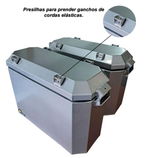 Baú Lateral 33L Start BMW / Honda / Suzuki / Triumph