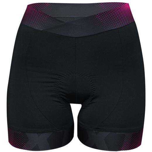 Bermuda Feminina Sportxtreme Active Preto/Rosa