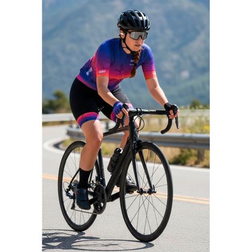 Bermuda Feminina Z-Nine Ride Rosa/Roxo