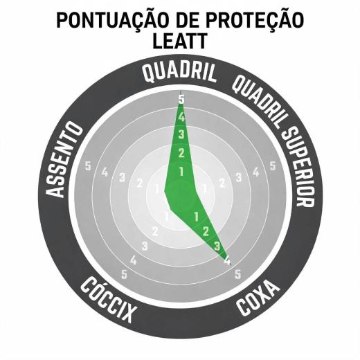 Bermuda de Proteção Leatt 3DF 3.0