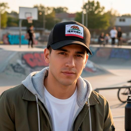 Boné Alpinestars Cali 2.0 Preto