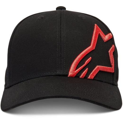 Boné Alpinestars Corp Snap 2 Preto/Vermelho