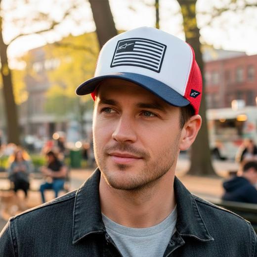 Boné Alpinestars Flag Snapback