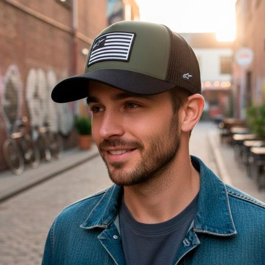 Boné Alpinestars Flag Snapback