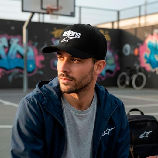 Boné Alpinestars Heritage Blaze Preto/Branco