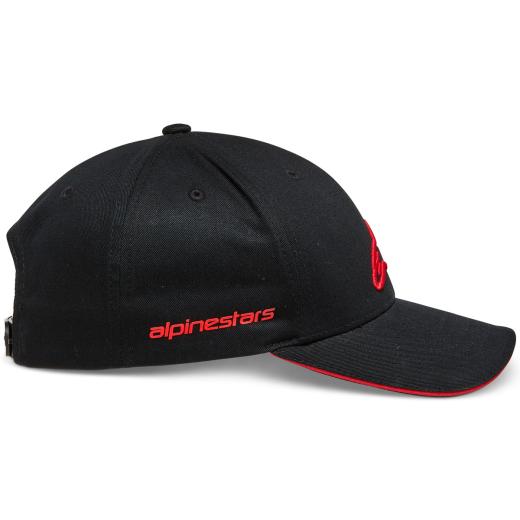 Boné Alpinestars Rostrum Preto/Vermelho