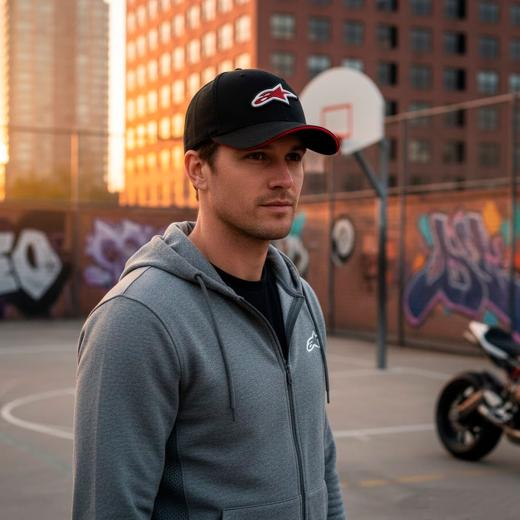 Boné Alpinestars Rubber Logo