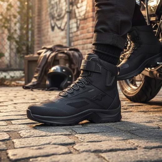 Bota Alpinestars CR 6 Drystar Preto