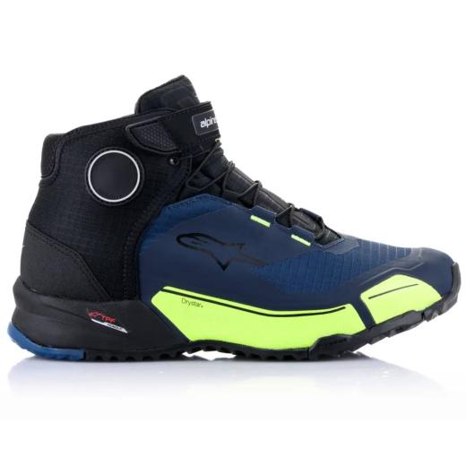 Bota Alpinestars CRX Drystar Preto/Azul Escuro