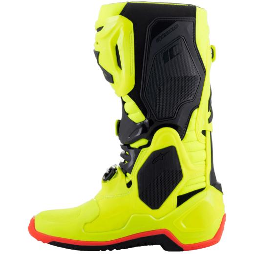 Bota Alpinestars Tech 10 Amarelo Flúor