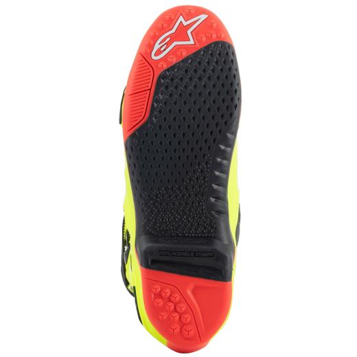 Bota Alpinestars Tech 10 Amarelo Flúor