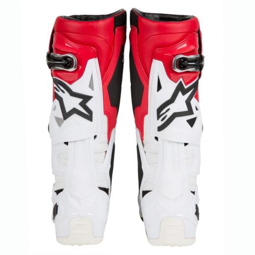 Bota Alpinestars Tech 10 Branco/Vermelho