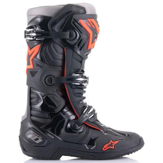 Bota Alpinestars Tech 10 Preto/Vermelho