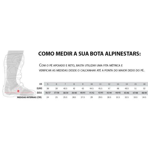 Bota Alpinestars Tech 10 Steeler