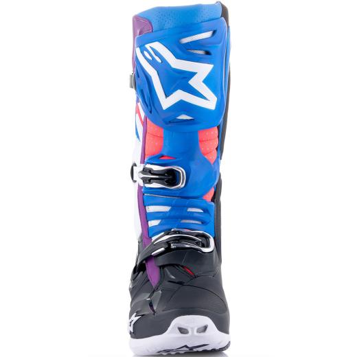 Bota Alpinestars Tech 10 Super Vented Preto/Azul