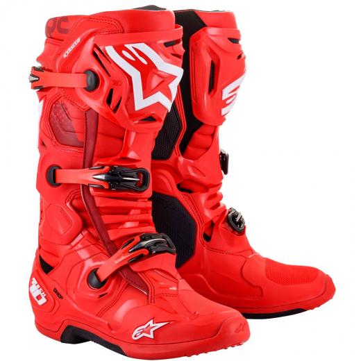 Bota Alpinestars Tech 10 Vermelho