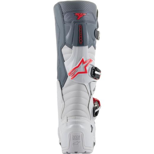 Bota Alpinestars Tech 7 Enduro Cinza/Vermelho