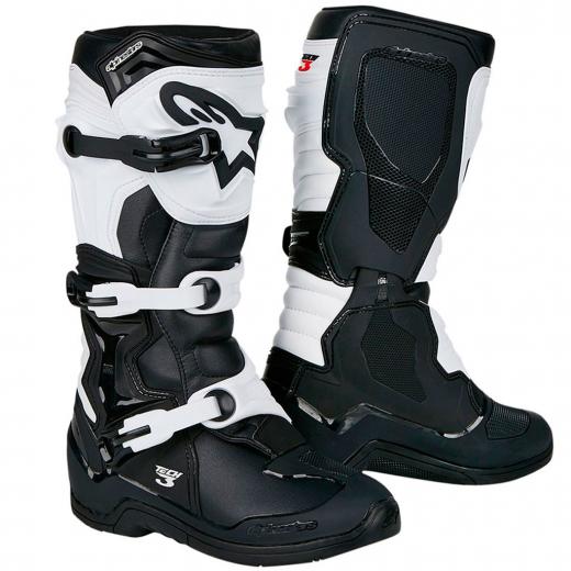 Bota Alpinestars Tech 3 - Preto/Branco