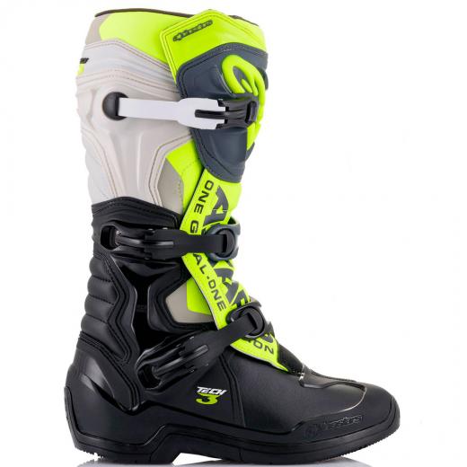 Bota Alpinestars Tech 3 Preto/Cinza