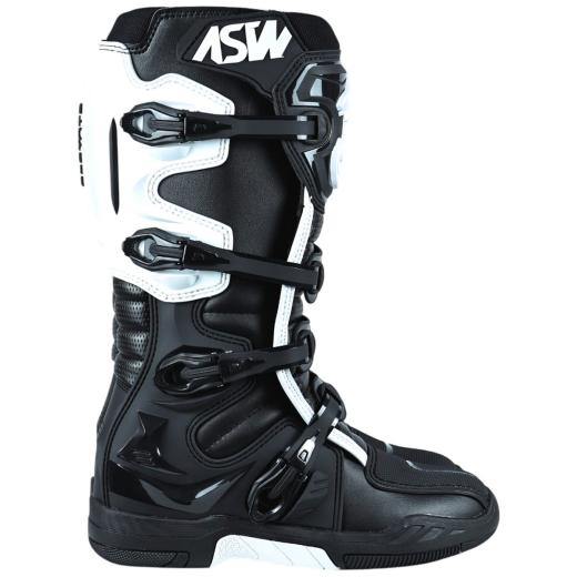 Bota ASW Elevate Branco/Preto