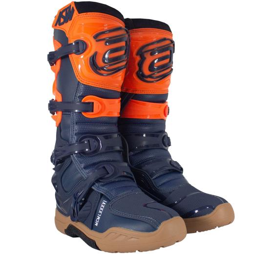 Bota ASW Elevate Enduro Azul/Laranja