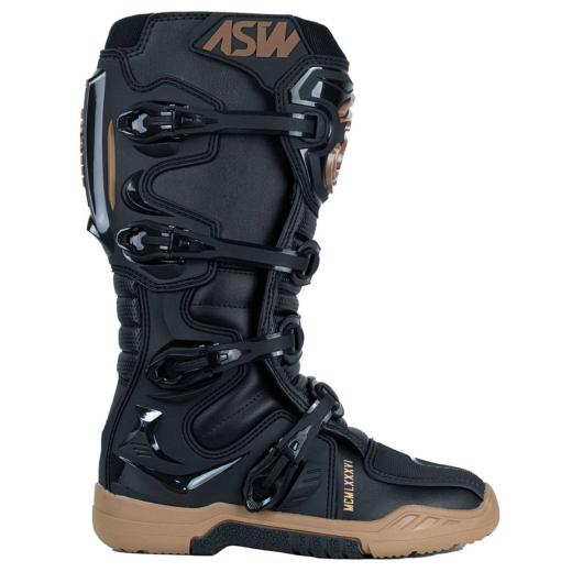Bota ASW Elevate Enduro Preto/Marrom