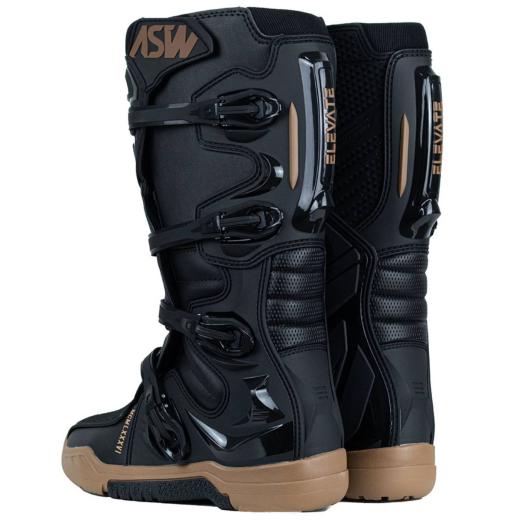Bota ASW Elevate Enduro Preto/Marrom