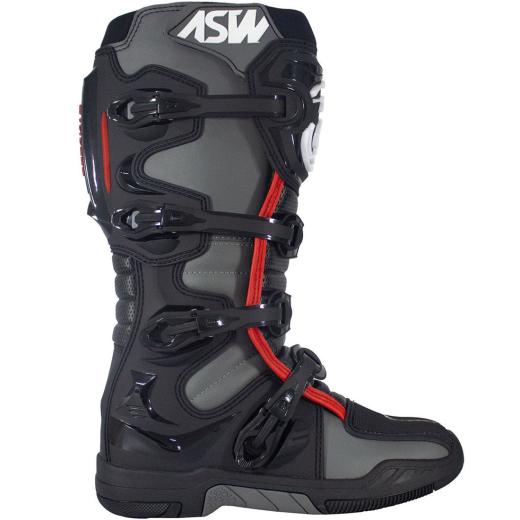 Bota ASW Elevate Preto/Cinza