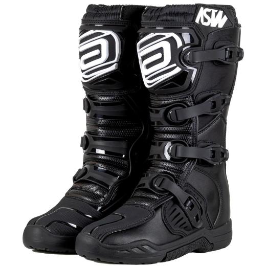Bota ASW Image Enduro Preto/Branco
