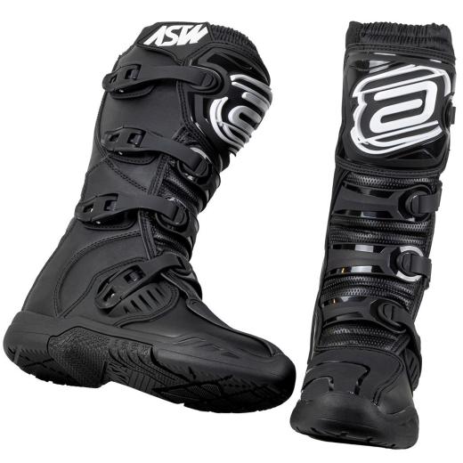 Bota ASW Image Enduro Preto/Branco