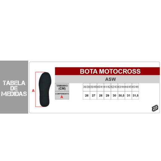 Bota ASW Image Enduro Preto/Cinza