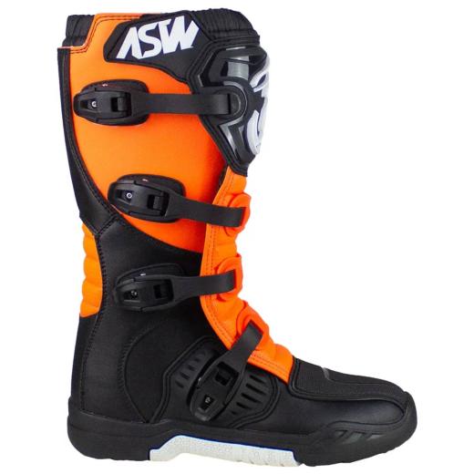 Bota ASW Image Enduro Preto/Laranja