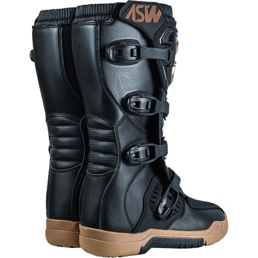 Bota ASW Image Enduro Preto/Marrom