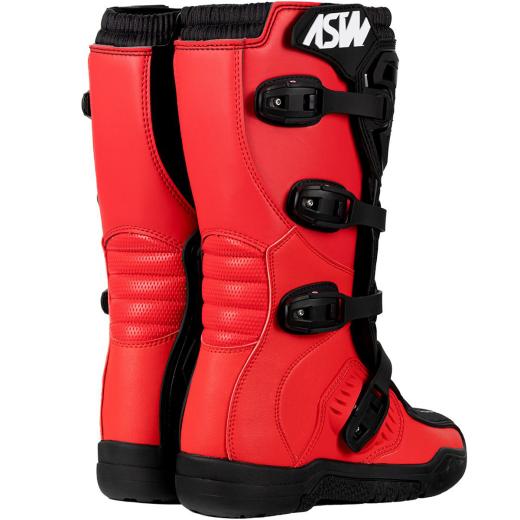 Bota ASW Image Enduro Preto/Vermelho