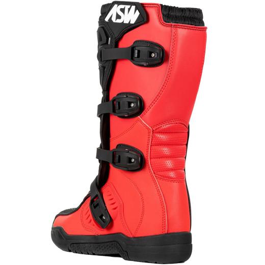 Bota ASW Image Enduro Preto/Vermelho