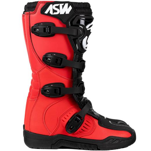 Bota ASW Image Enduro Preto/Vermelho