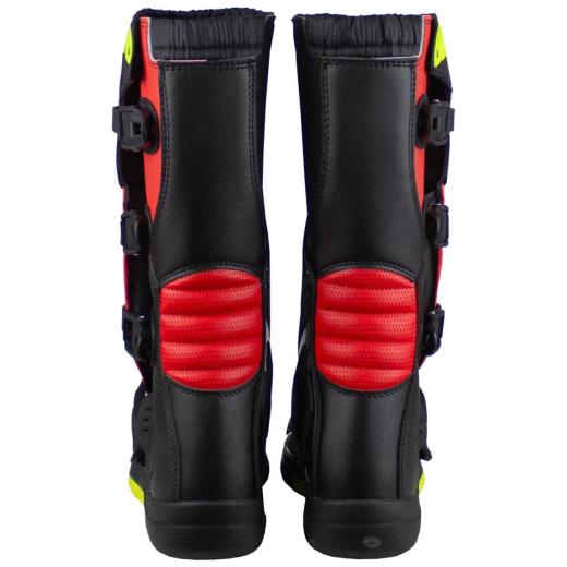 Bota ASW Image Enduro Preto/Vermelho/Amarelo