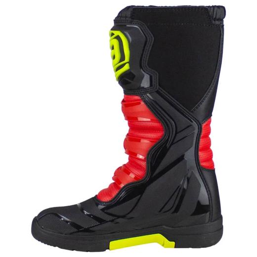Bota ASW Image Enduro Preto/Vermelho/Amarelo