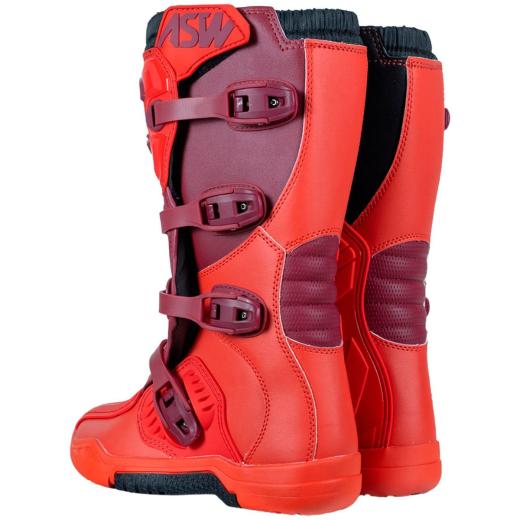 Bota ASW Image Enduro Vermelho